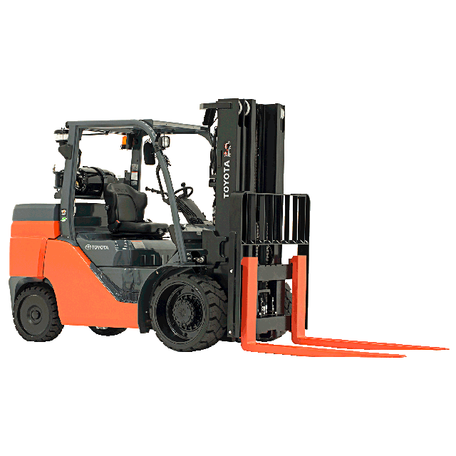 Chariot élévateur 8000 lb 187po résilient propane 