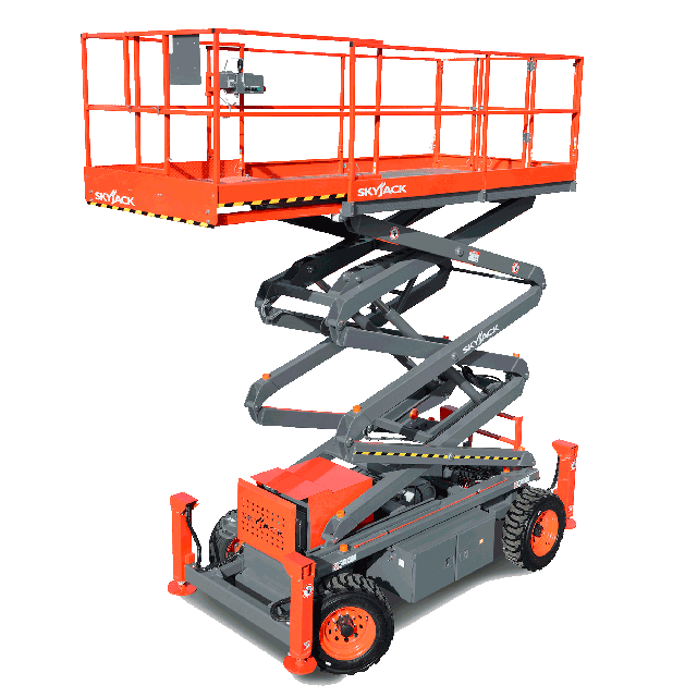 35ft Scissor Lift 4WD gas and propane