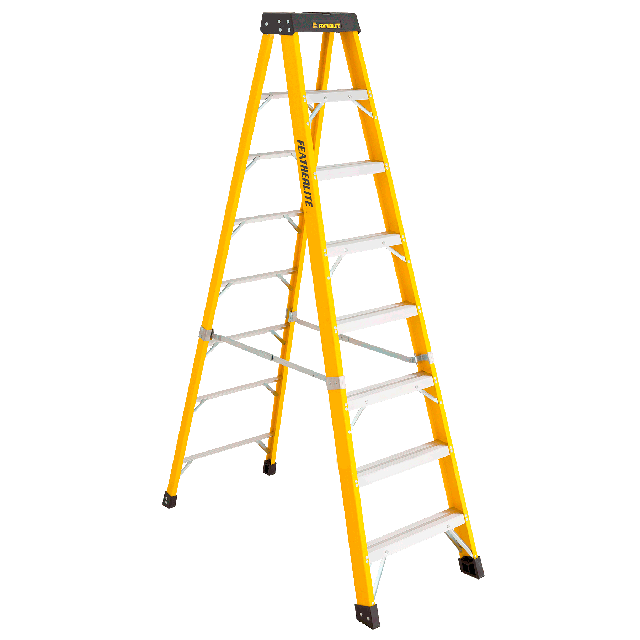 Fiberglass stepladder 8ft