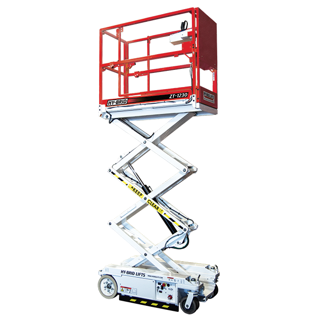 12ft Scissor Lift electric