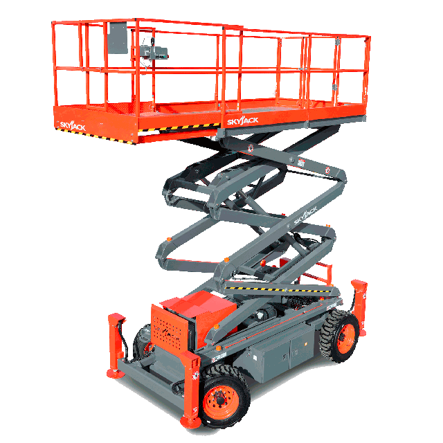 35ft Scissor Lift 4WD diesel